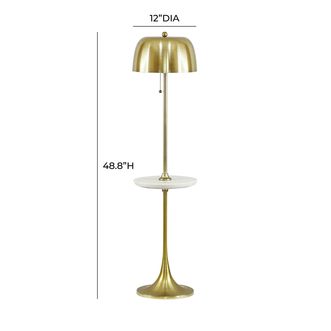TOV Furniture Sienna Gold Floor Lamp FLOOR LAMPS