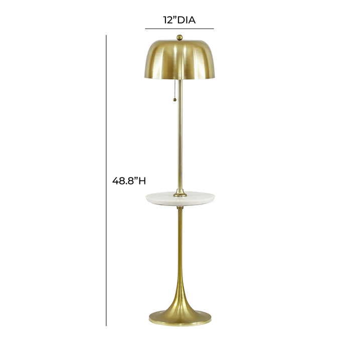 TOV Furniture Sienna Gold Floor Lamp FLOOR LAMPS