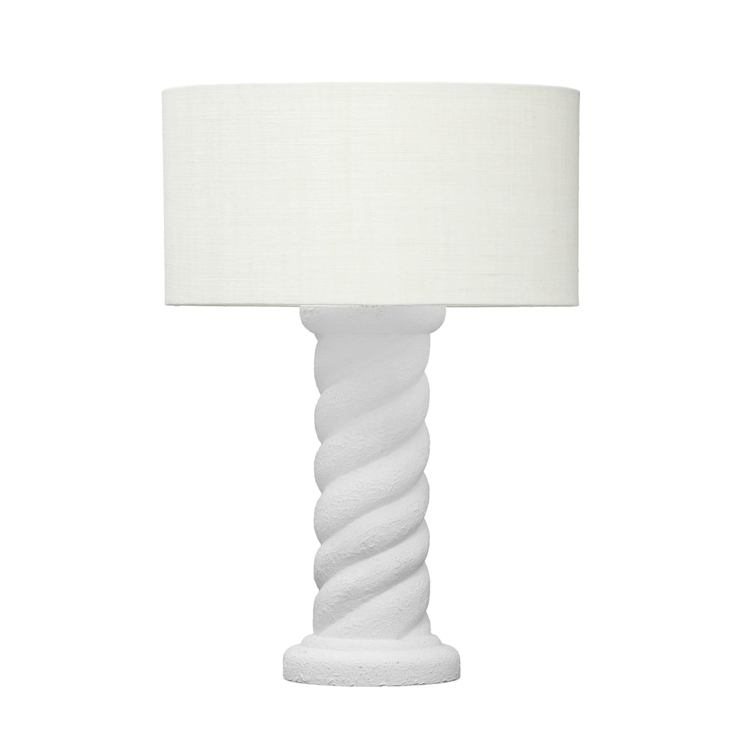 American Home Furniture | TOV Furniture - Rapunzel White and Cream Table Lamp