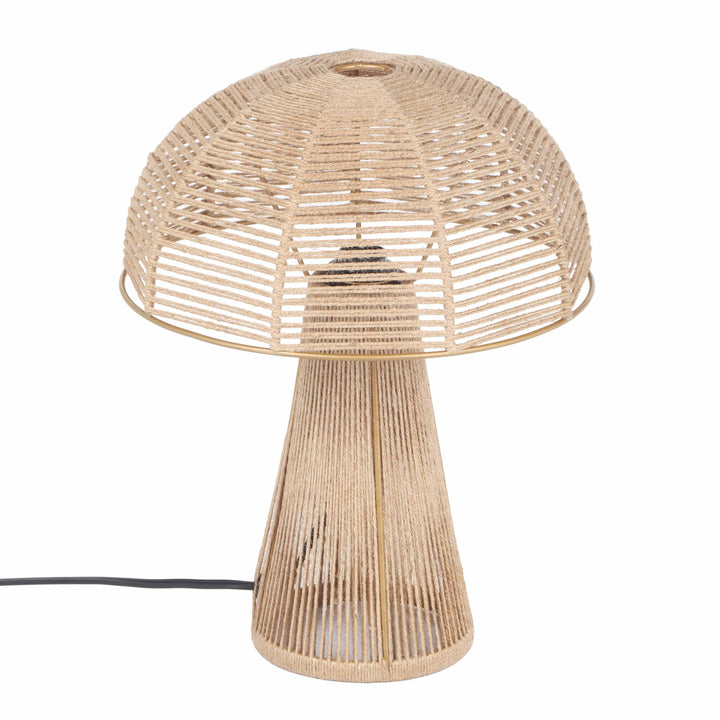 American Home Furniture | TOV Furniture - Oddy Natural Jute Table Lamp