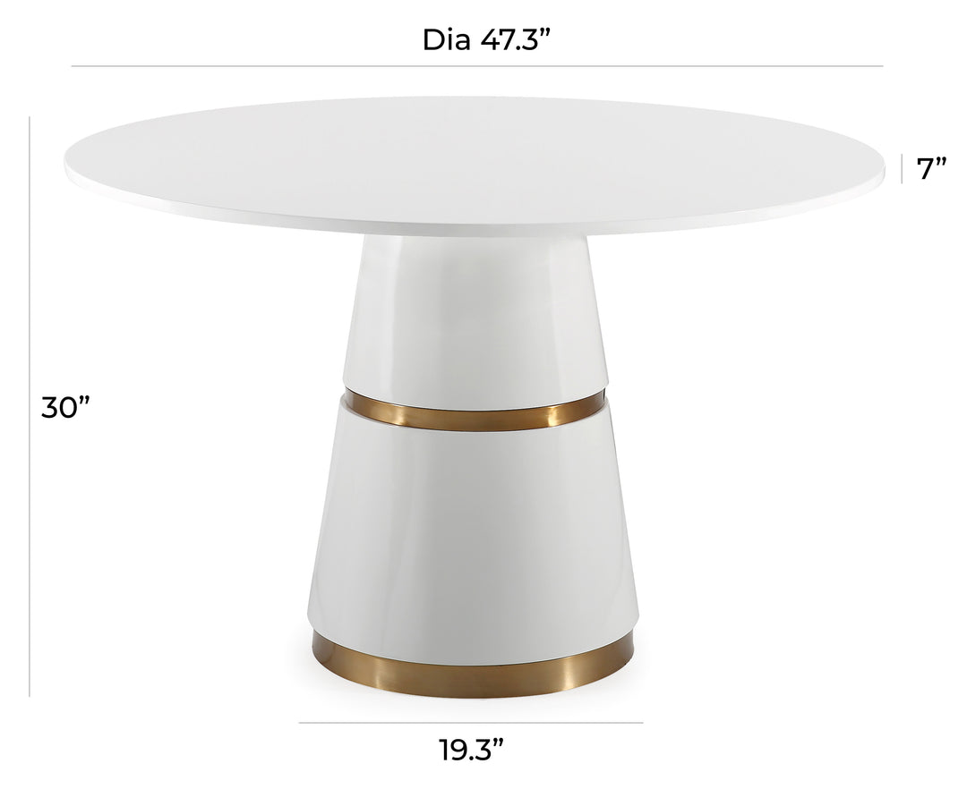 American Home Furniture | TOV Furniture - Rosa Dining Table