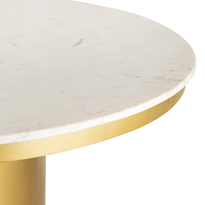American Home Furniture | TOV Furniture - Alisin Marble Dining Table