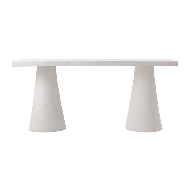 TOV Furniture Dayana Plaster Desk DESKS