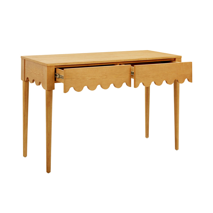 American Home Furniture | TOV Furniture - Oodle Natural Ash 2-Drawer Desk