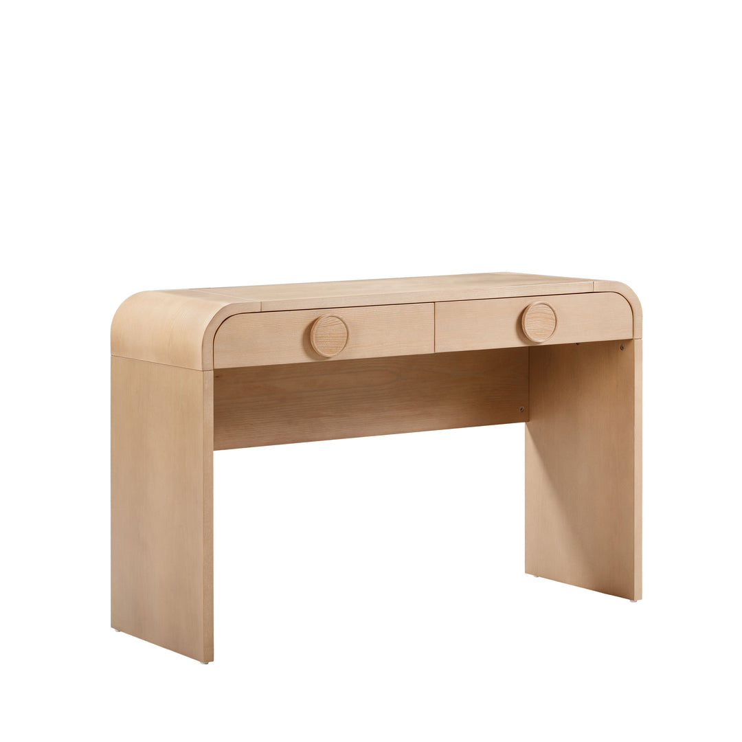 TOV Furniture Moonrise Natural Ash 2-Drawer Vanity VANITIES