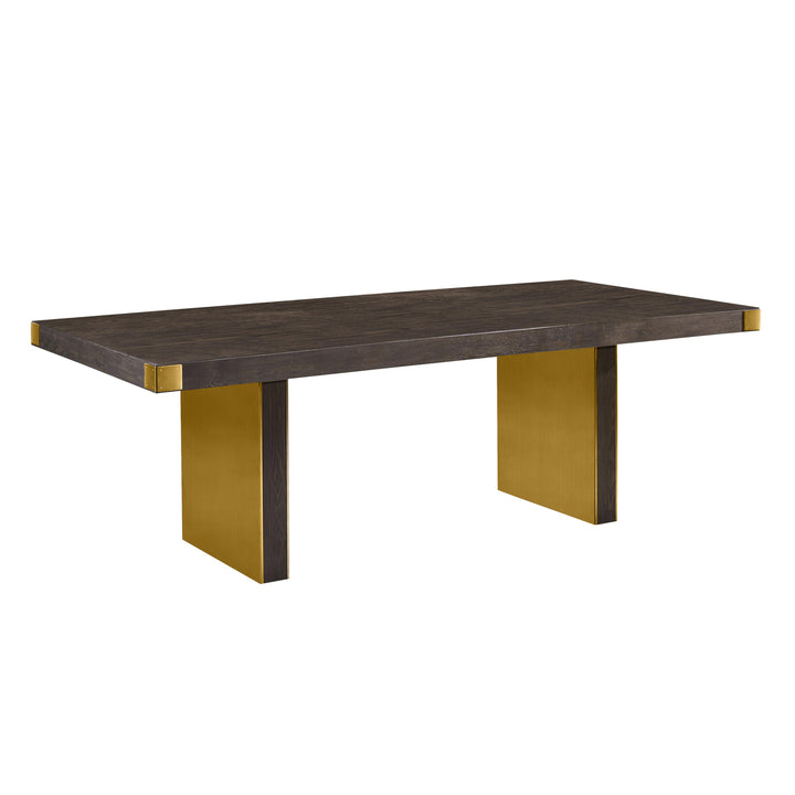 American Home Furniture | TOV Furniture - Selena Chocolate Brown Ash Dining Table