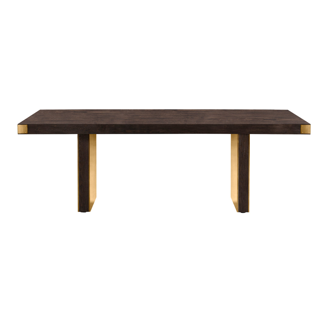 American Home Furniture | TOV Furniture - Selena Chocolate Brown Ash Dining Table