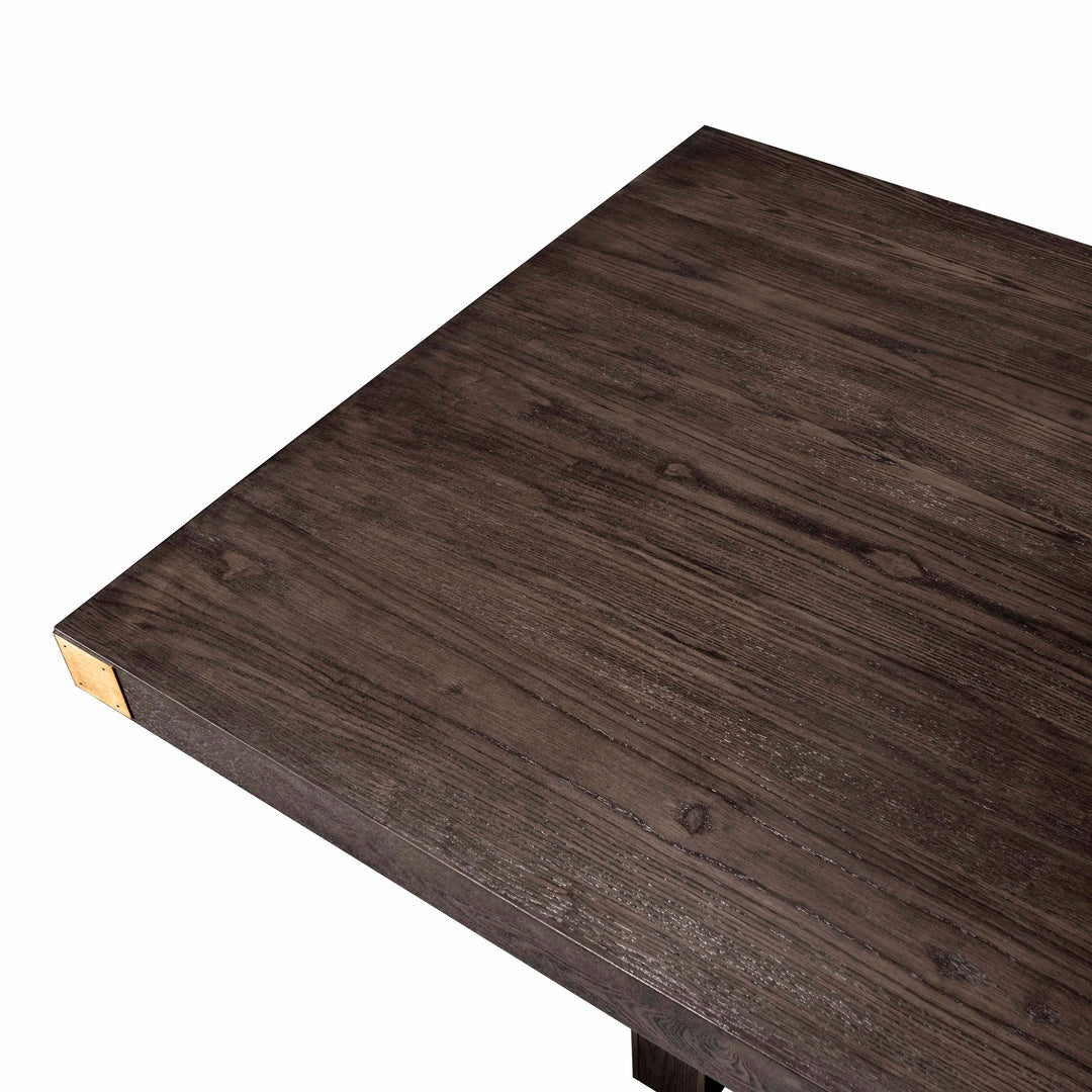 American Home Furniture | TOV Furniture - Selena Chocolate Brown Ash Dining Table