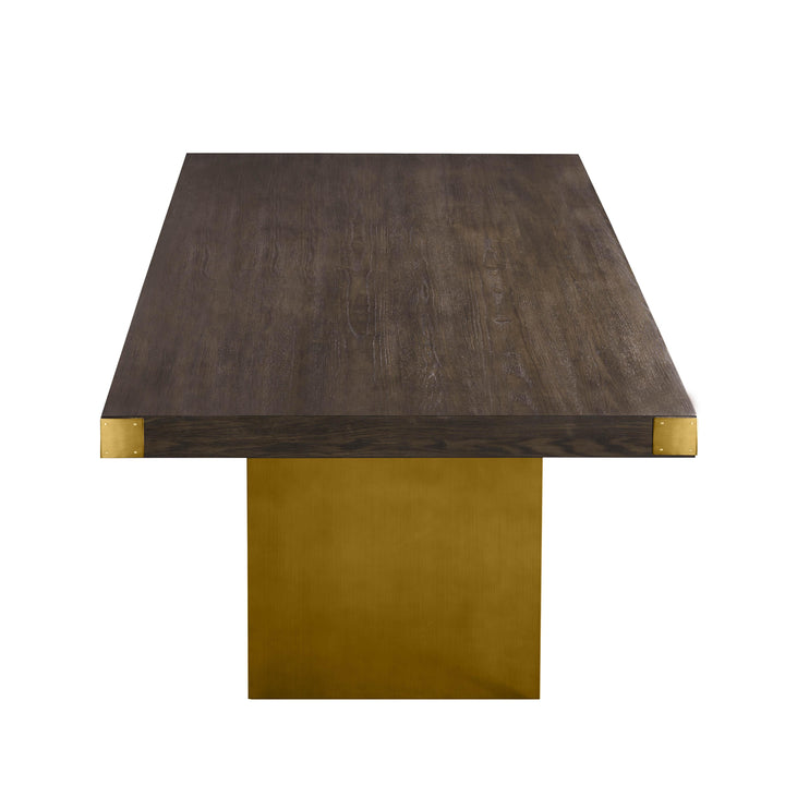 American Home Furniture | TOV Furniture - Selena Chocolate Brown Ash Dining Table