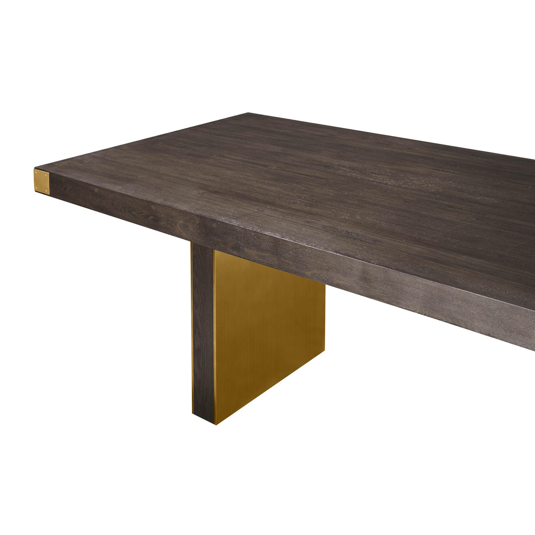 American Home Furniture | TOV Furniture - Selena Chocolate Brown Ash Dining Table