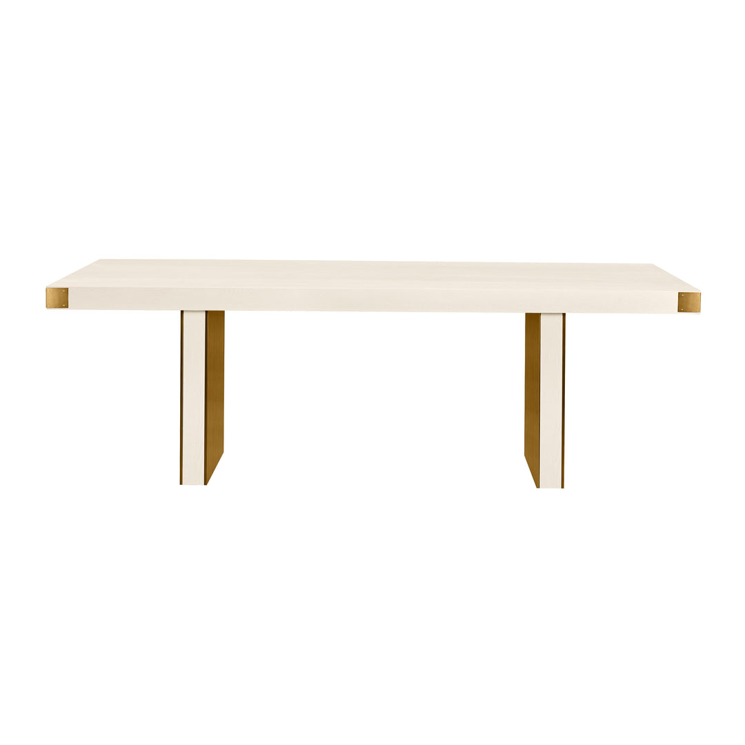 American Home Furniture | TOV Furniture - Selena Cream Ash Dining Table