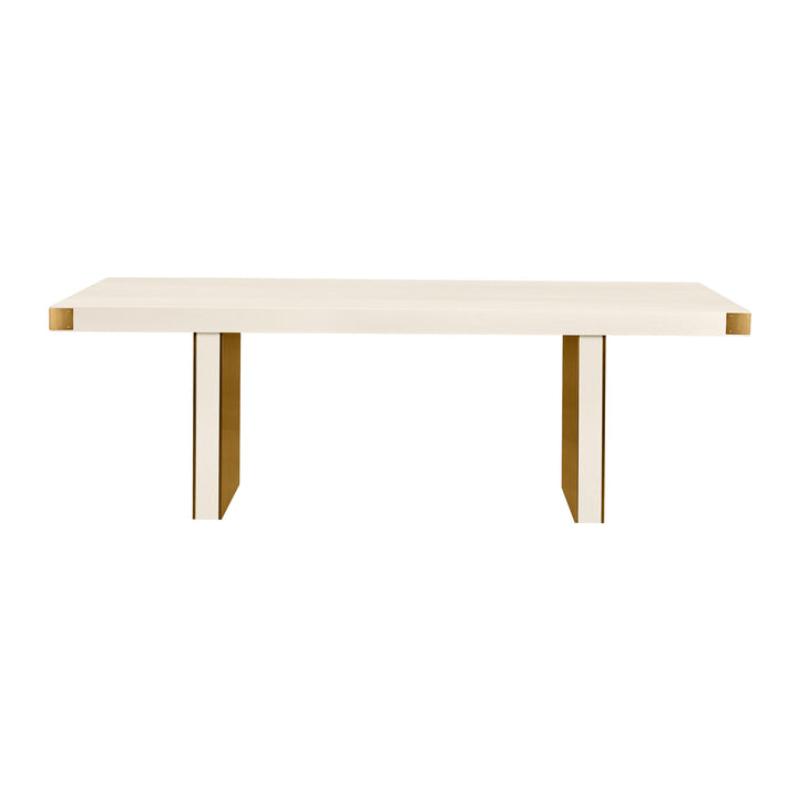 American Home Furniture | TOV Furniture - Selena Cream Ash Dining Table