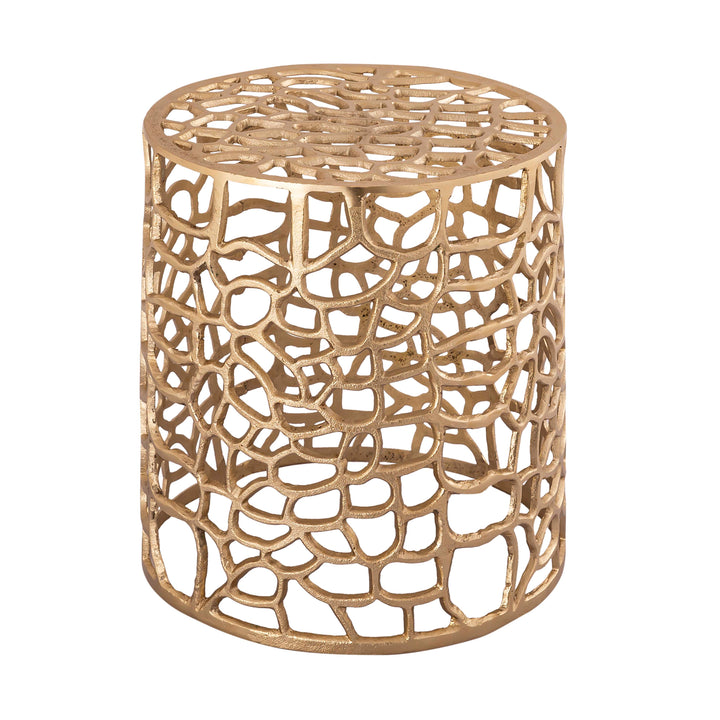 American Home Furniture | TOV Furniture - Sophia Gold Side Table