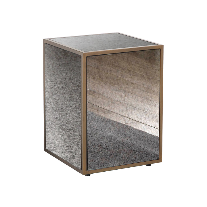 American Home Furniture | TOV Furniture - Lana Mirrored Side Table