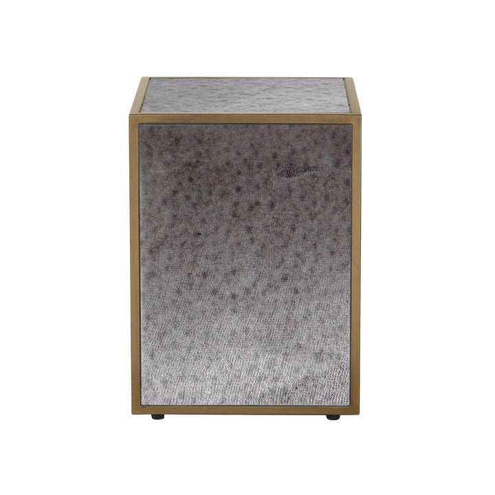 American Home Furniture | TOV Furniture - Lana Mirrored Side Table