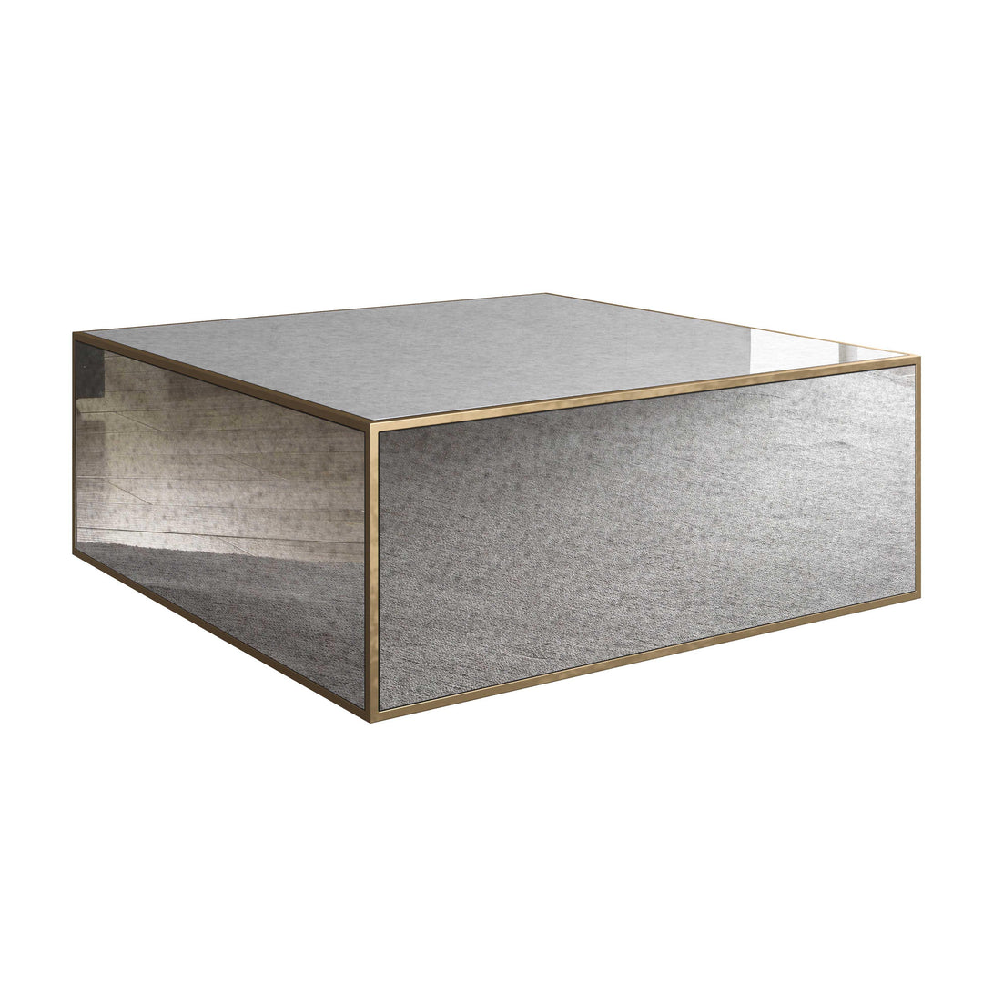 American Home Furniture | TOV Furniture - Lana Mirrored Large Coffee Table