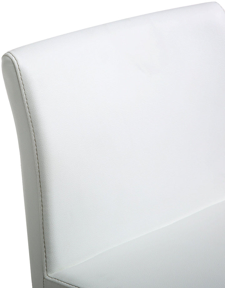 TOV Furniture Denmark White Gold Steel Counter Stool (Set of 2) OTTOMANS, POUFS, + STOOLS