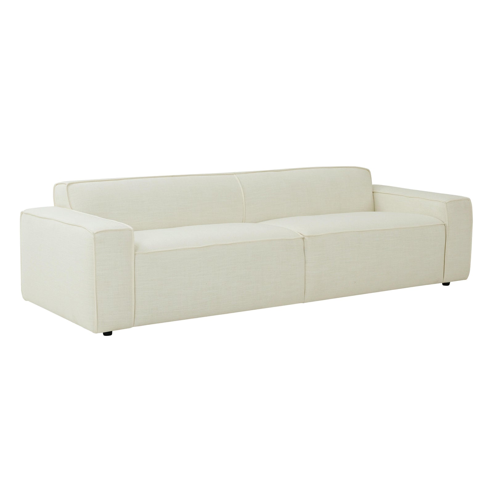 TOV Furniture Olafur Cream Linen Sofa SOFAS + SECTIONALS