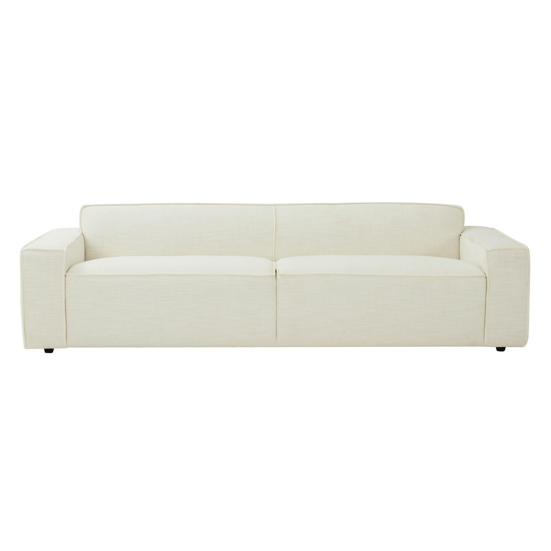 American Home Furniture | TOV Furniture - Olafur Cream Linen Sofa