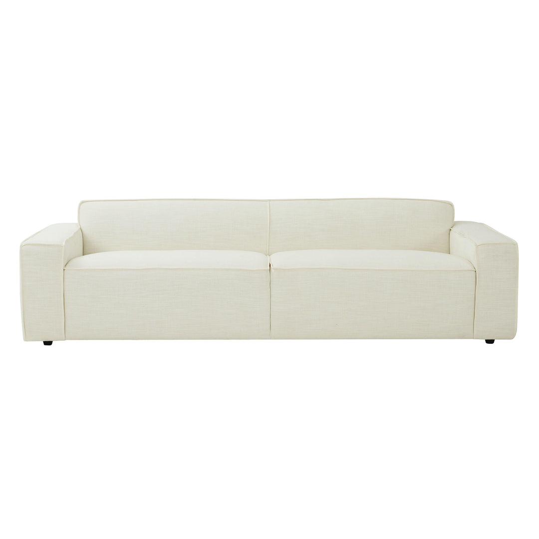 TOV Furniture Olafur Cream Linen Sofa SOFAS + SECTIONALS