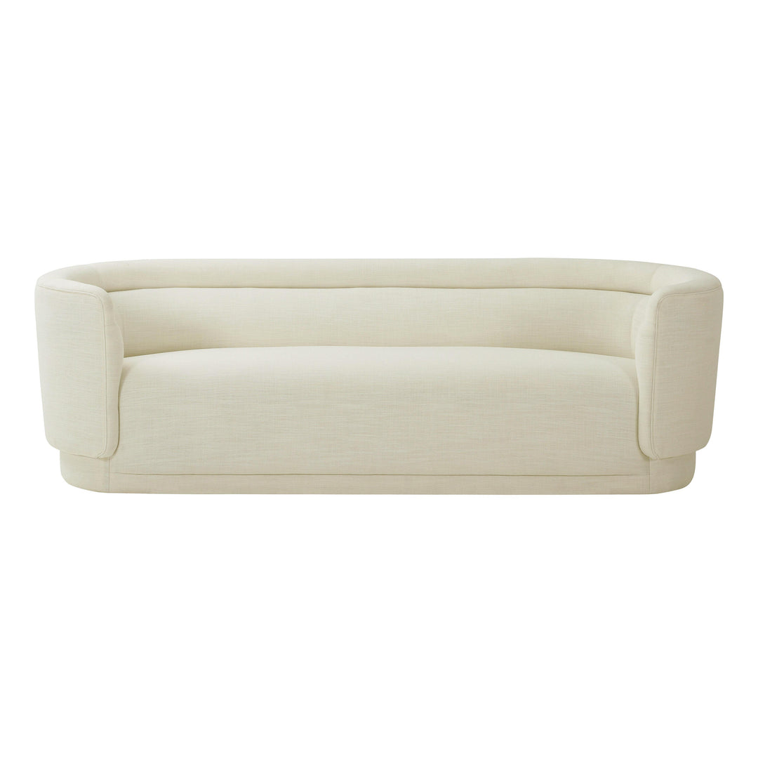 American Home Furniture | TOV Furniture - Macie Cream Linen Sofa