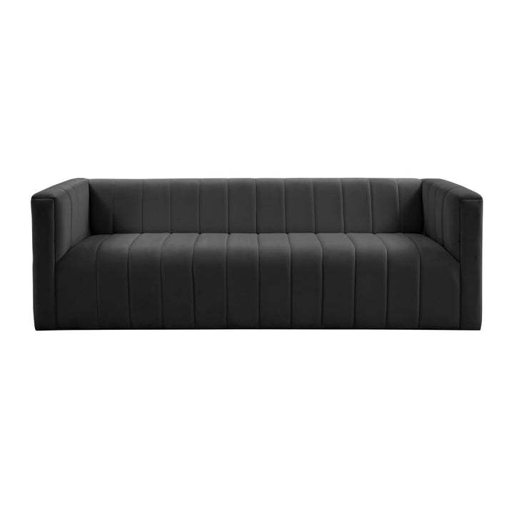 American Home Furniture | TOV Furniture - Norah Black Velvet Sofa