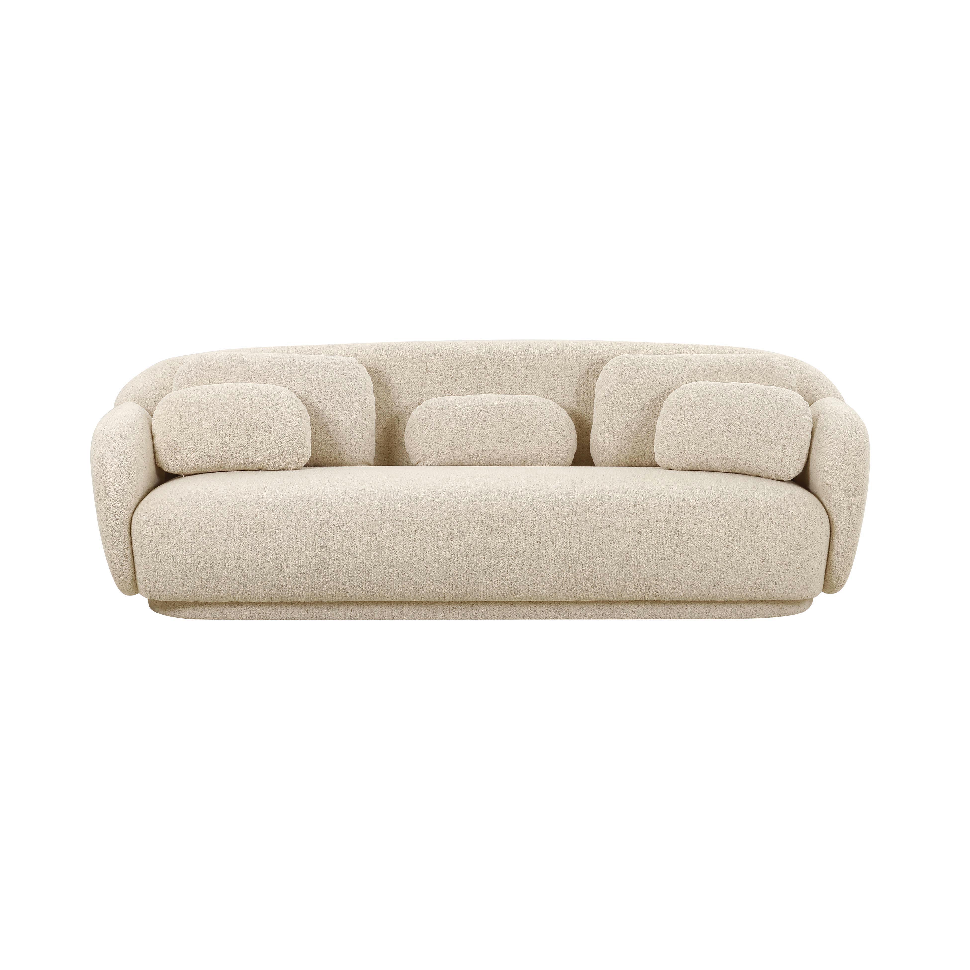 TOV Furniture Boucle Sofa - Thumbnail 4