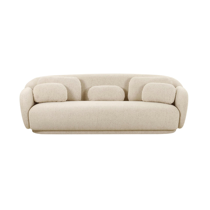 TOV Furniture Misty Cream Boucle Sofa SOFAS + SECTIONALS