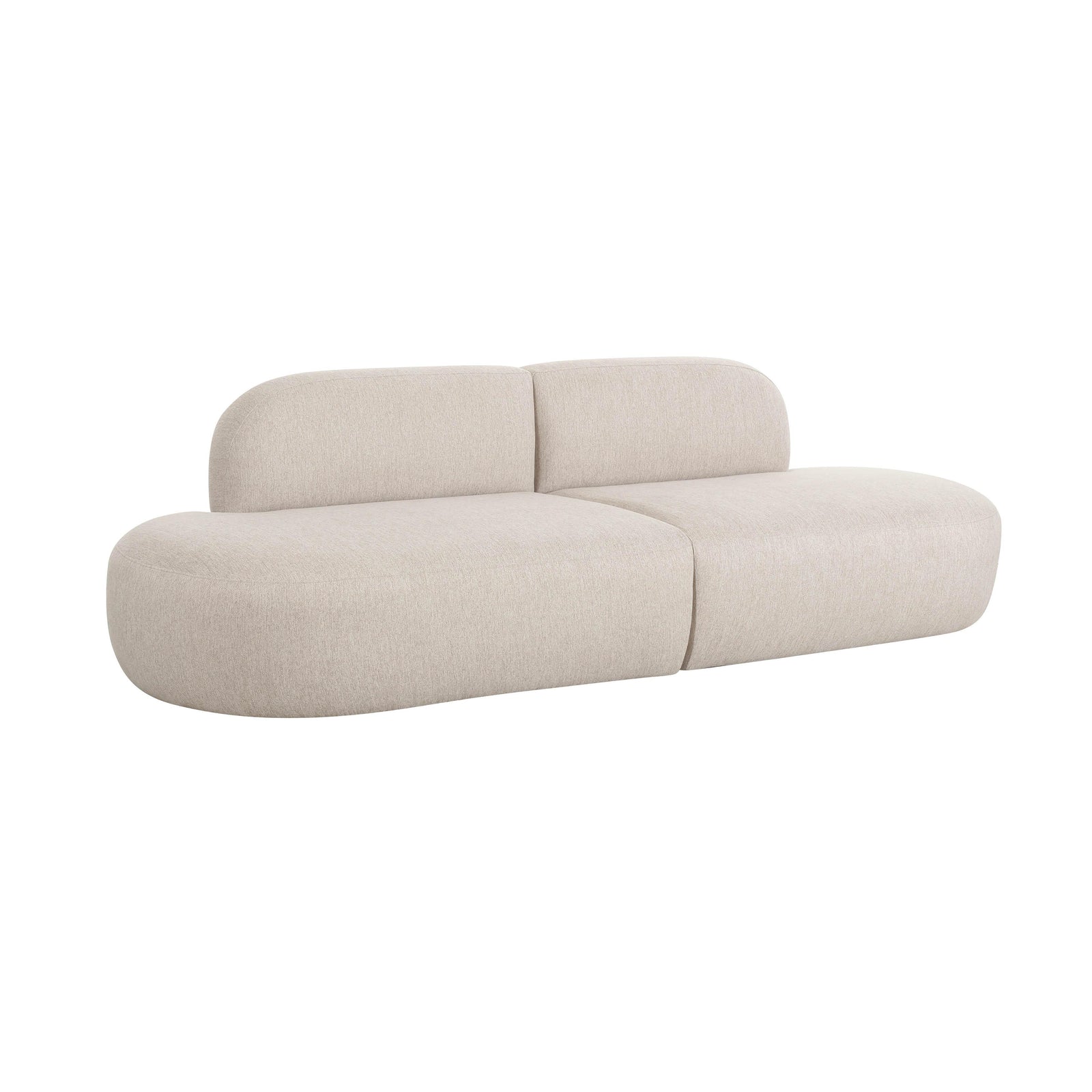 TOV Furniture Broohah Beige Linen Sofa SOFAS + SECTIONALS