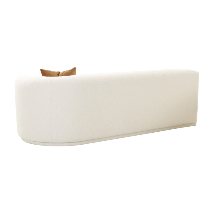 TOV Furniture Fickle Cream Boucle Modular RAF Loveseat LOVESEATS + CHAISES