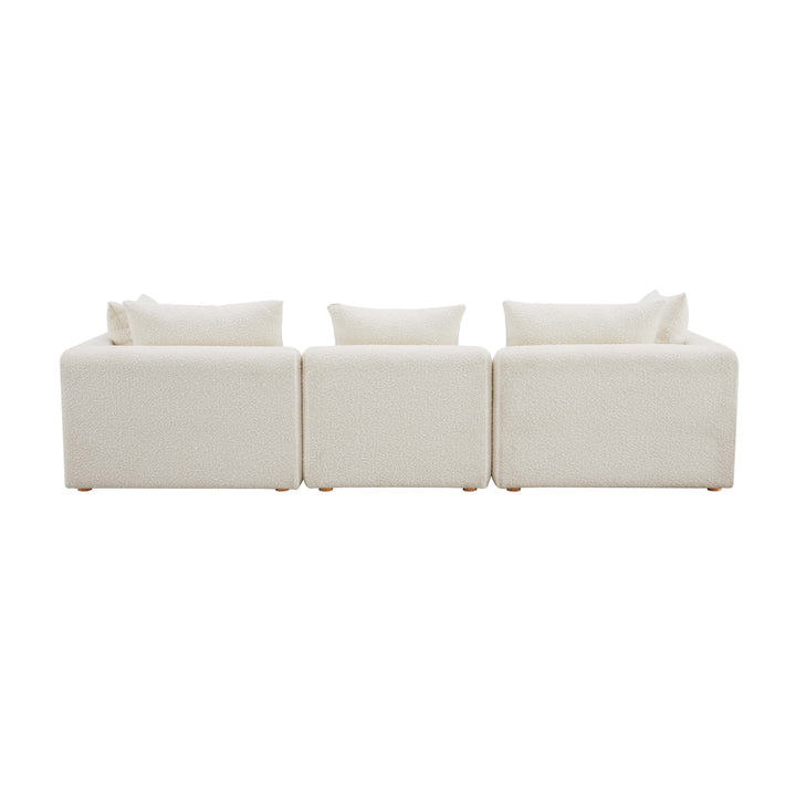 American Home Furniture | TOV Furniture - Hangover Cream Boucle Sofa