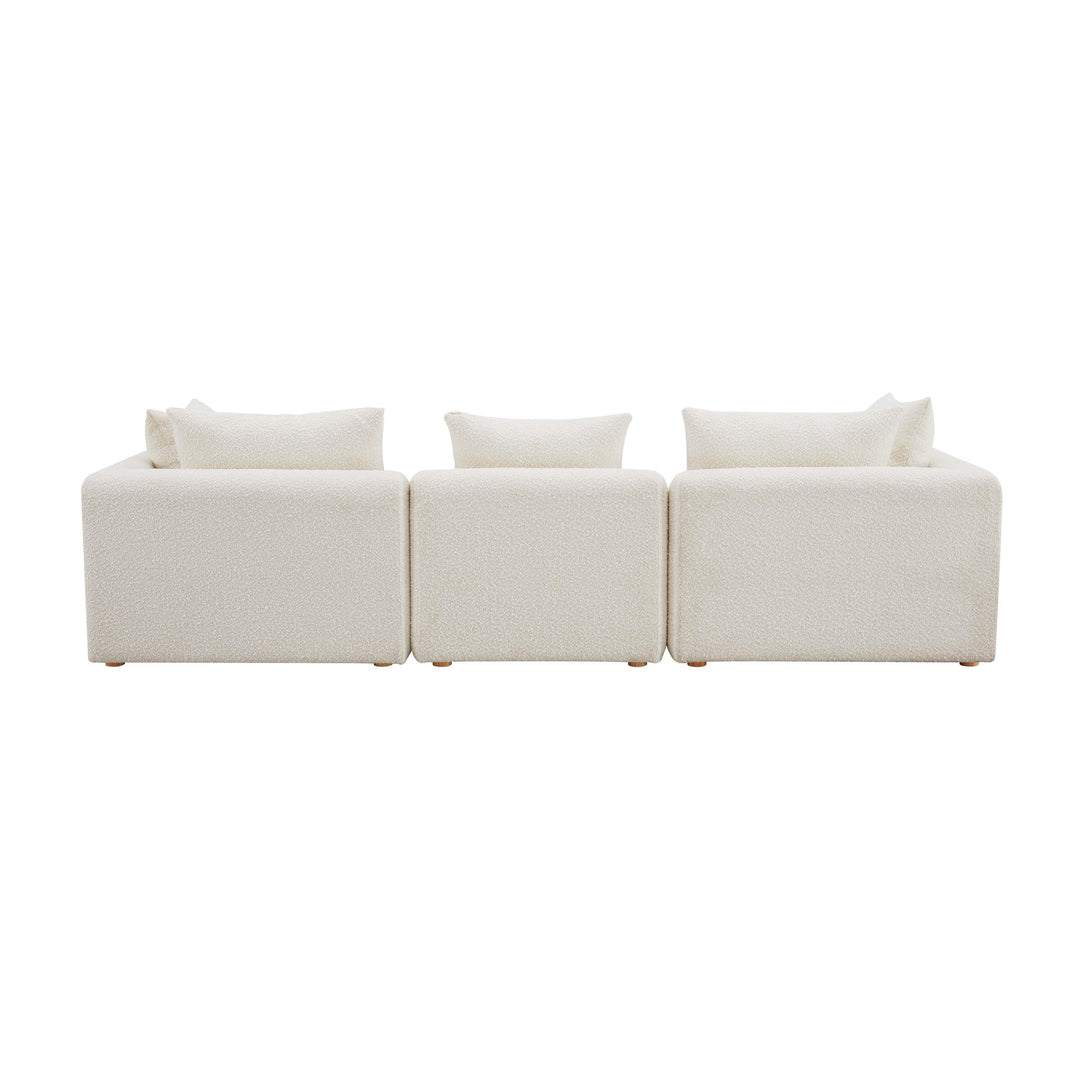 TOV Furniture Hangover Cream Boucle Sofa SOFAS + SECTIONALS