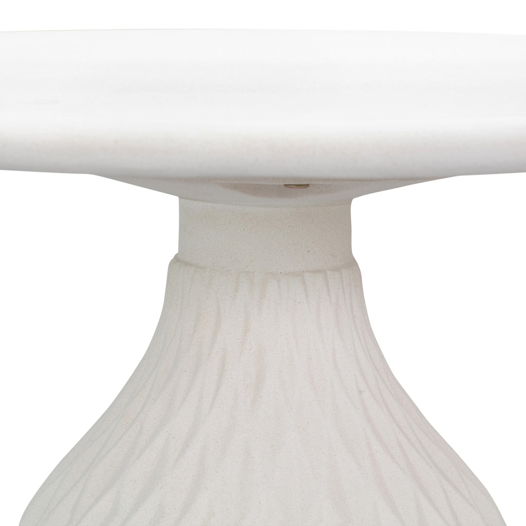 American Home Furniture | TOV Furniture - Tulum Ivory Concrete Coffee Table