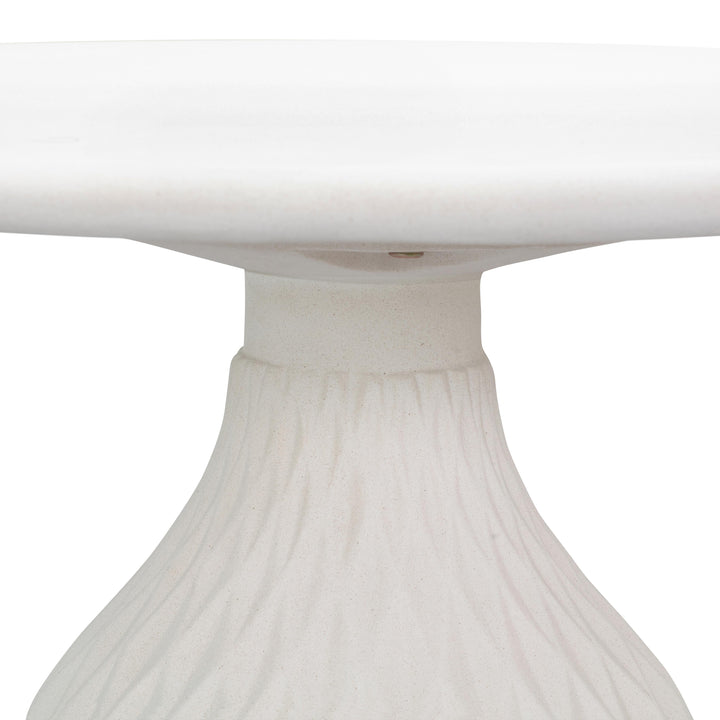 American Home Furniture | TOV Furniture - Tulum Ivory Concrete Coffee Table