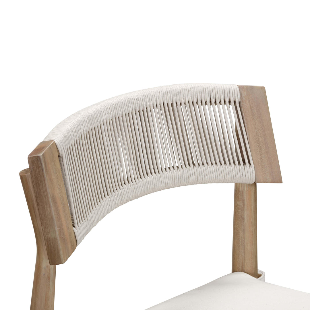 TOV Furniture Gata Cream Outdoor Dining Chair - Set of 2 OUTDOOR DINING CHAIRS