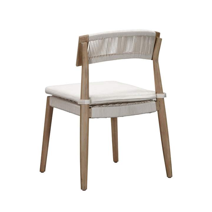TOV Furniture Gata Cream Outdoor Dining Chair - Set of 2 OUTDOOR DINING CHAIRS