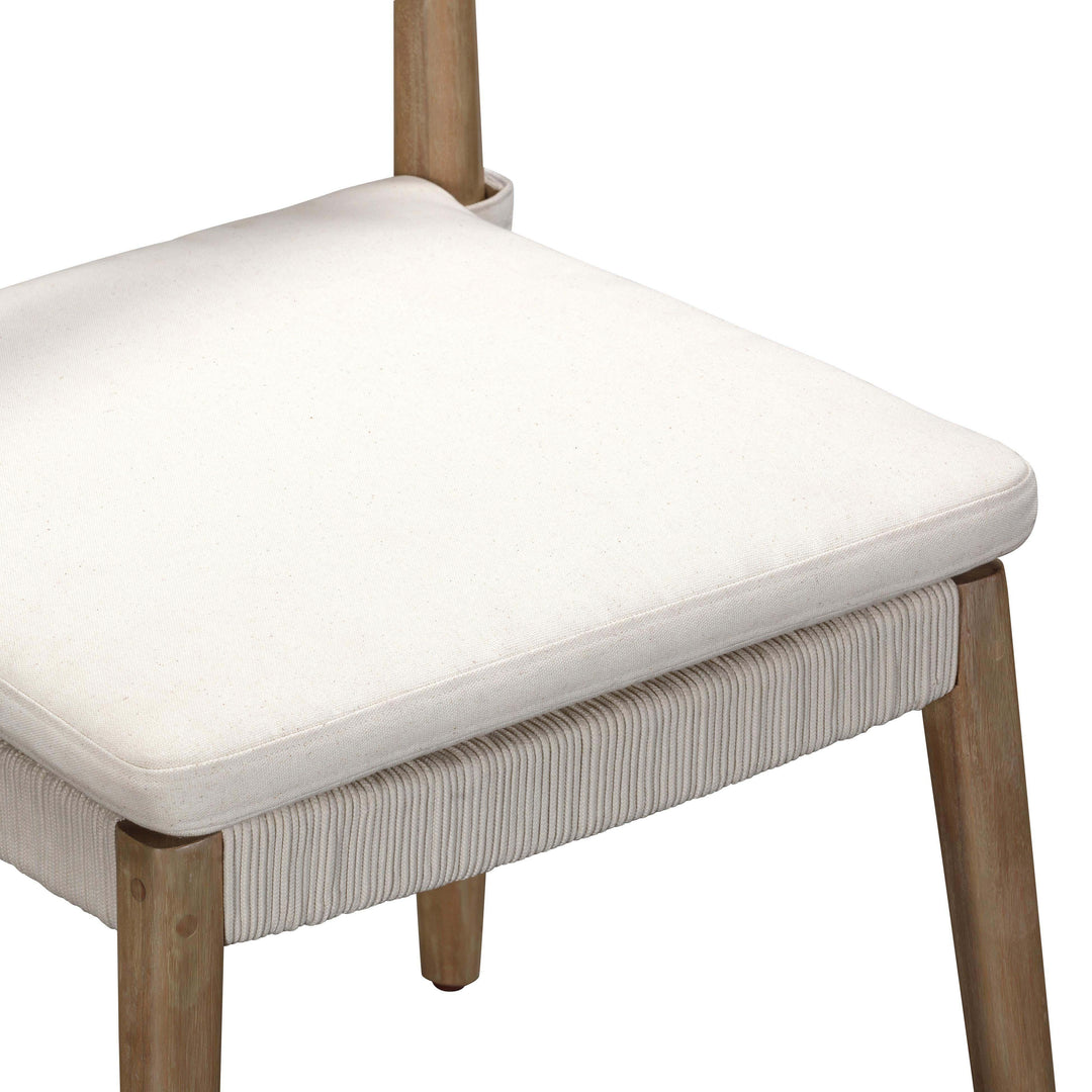 TOV Furniture Gata Cream Outdoor Dining Chair - Set of 2 OUTDOOR DINING CHAIRS