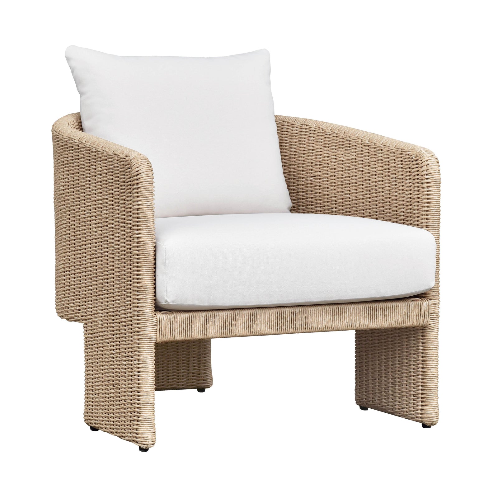 TOV Furniture Alexa Cream Outdoor Armchair OUTDOOR CHAISE LOUNGES
