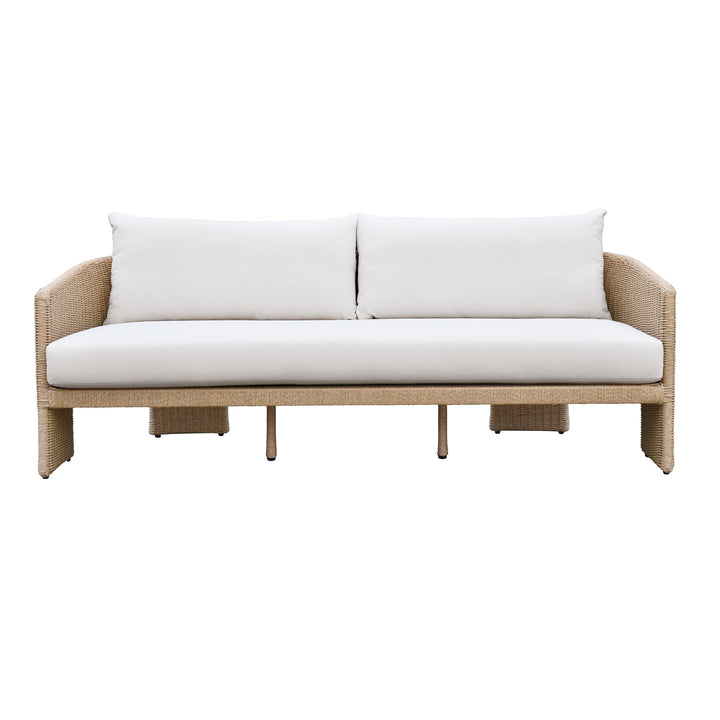 American Home Furniture | TOV Furniture - Alexa Cream Outdoor Sofa