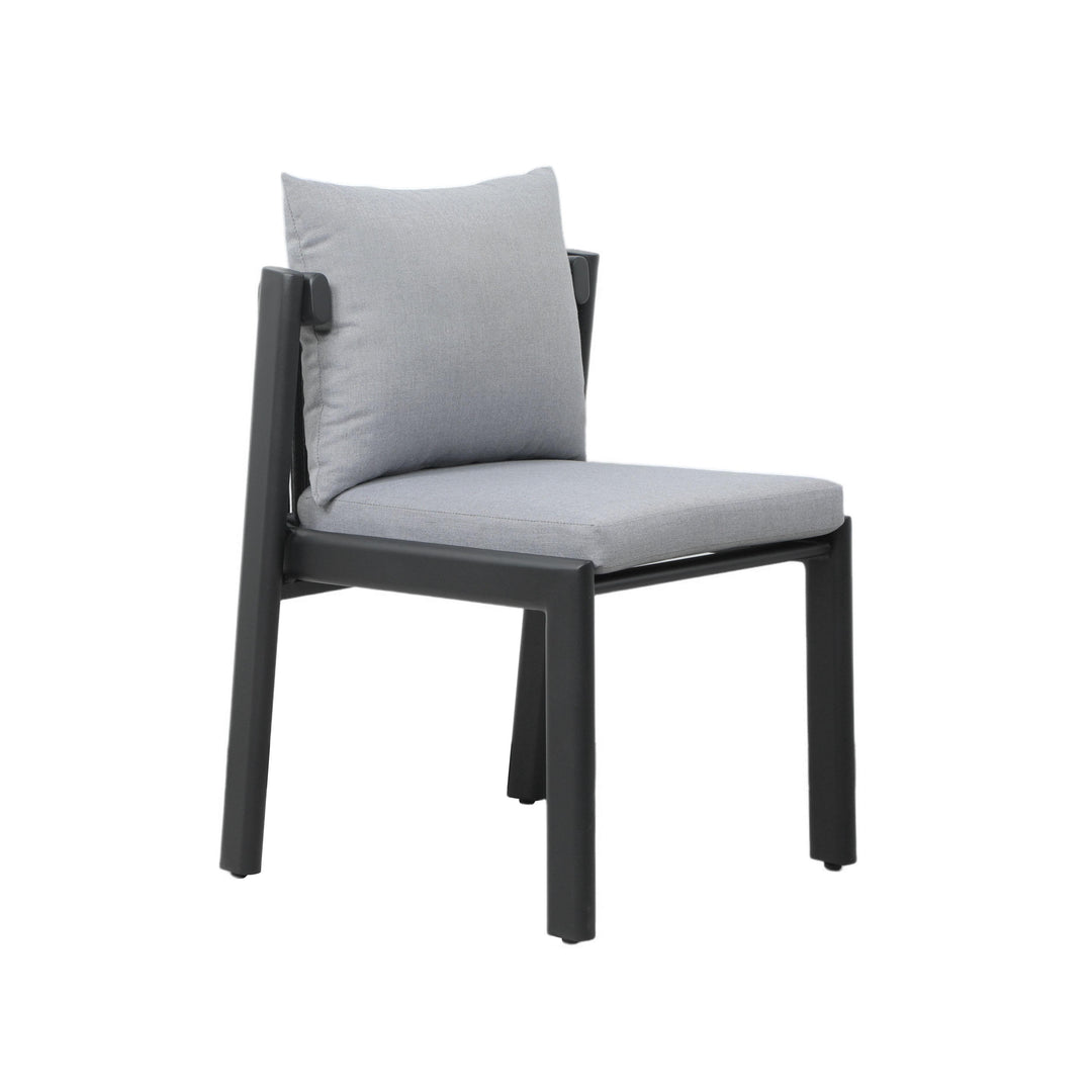 American Home Furniture | TOV Furniture - Nancy Grey Outdoor Dining Chair