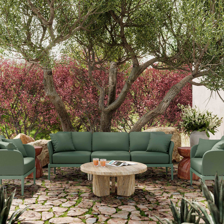 American Home Furniture | TOV Furniture - Kapri Moss Green Outdoor Armchair