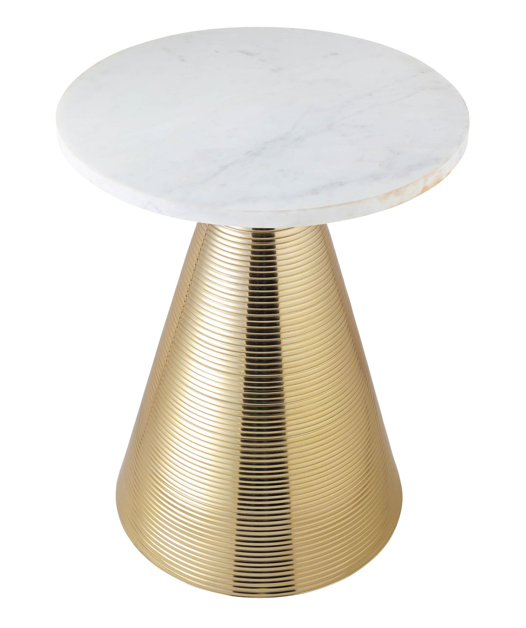American Home Furniture | TOV Furniture - Tempo Marble Side Table