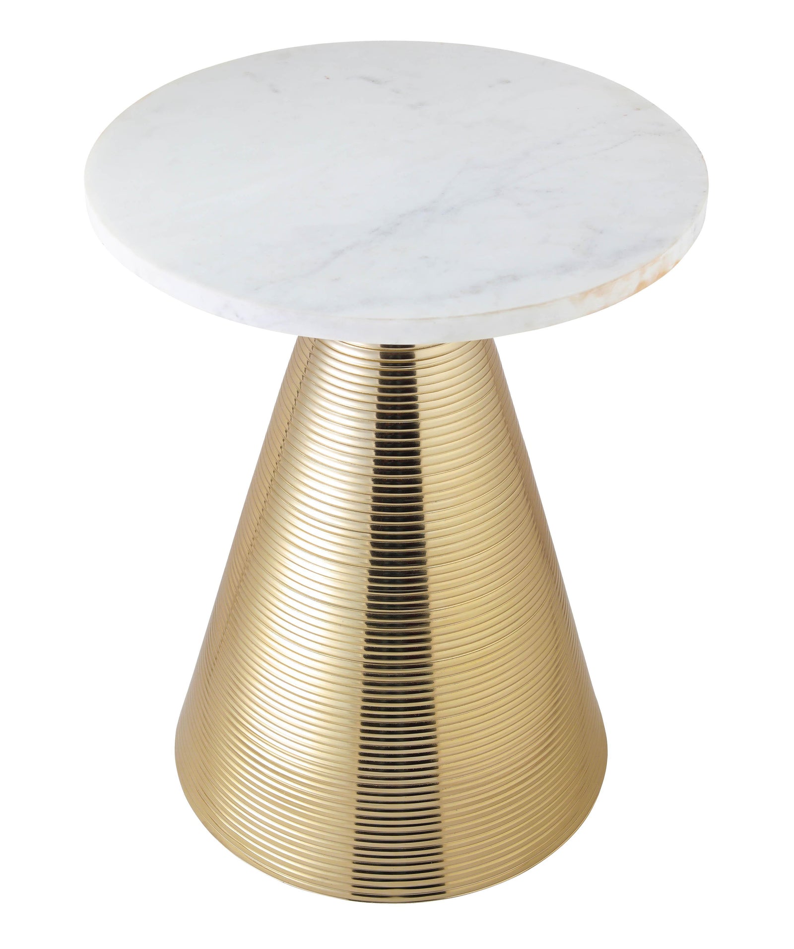 TOV Furniture Tempo Marble Side Table ACCENT TABLES