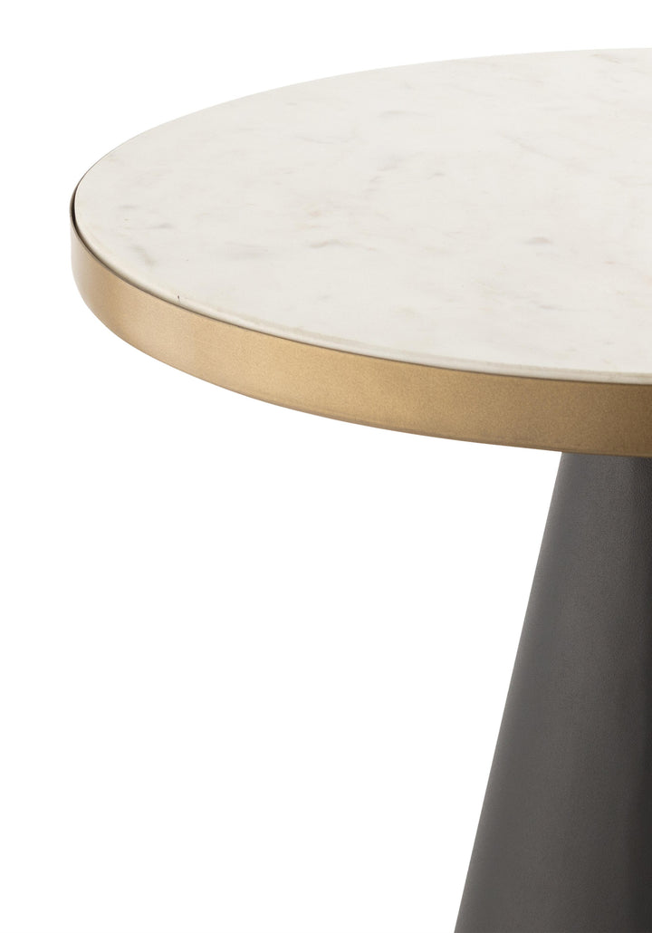 American Home Furniture | TOV Furniture - Richard Marble Side Table