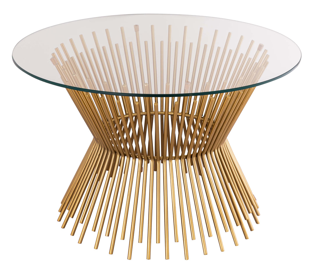 American Home Furniture | TOV Furniture - Grace Glass Coffee Table