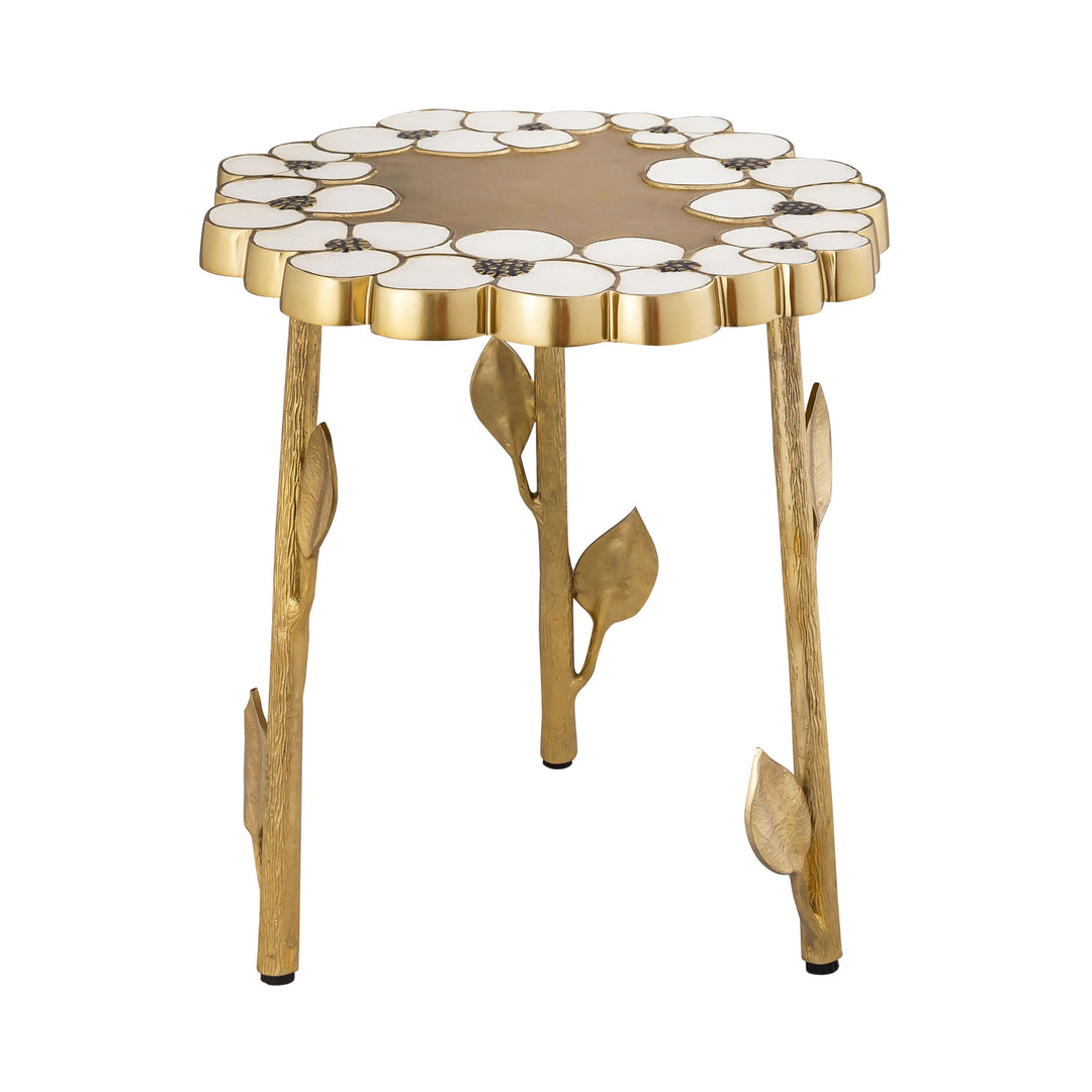 American Home Furniture | TOV Furniture - Flor Handpainted Side Table