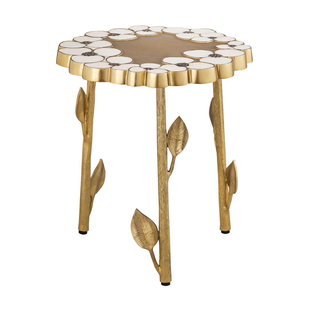 American Home Furniture | TOV Furniture - Flor Handpainted Side Table