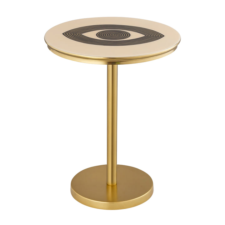 American Home Furniture | TOV Furniture - Eye Handpainted Side Table