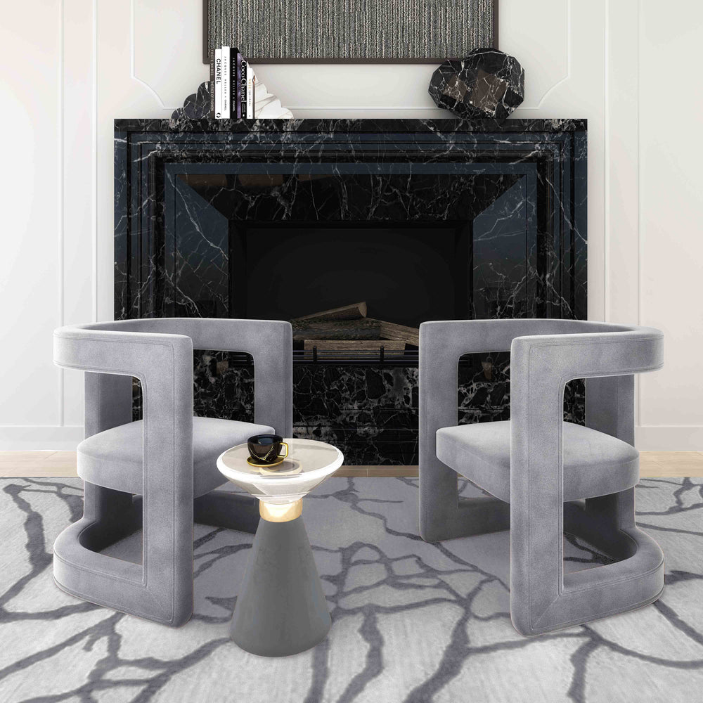 American Home Furniture | TOV Furniture - Aurora Side Table