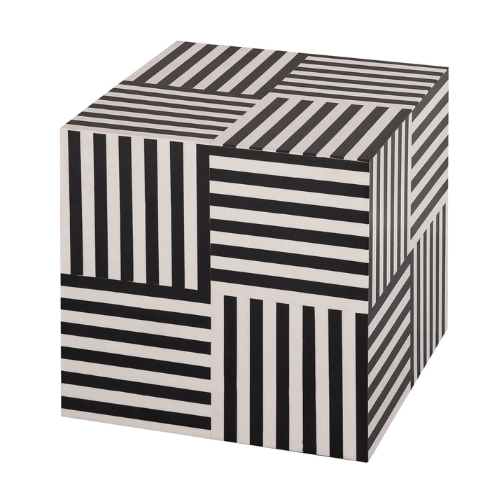 TOV Furniture Cube Side Table ACCENT TABLES